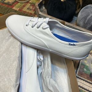 Keds Crisp White Lace-Up Sneakers